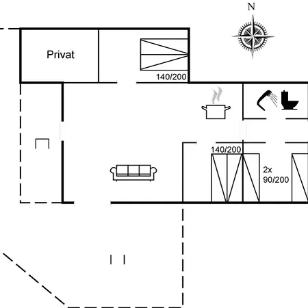 Essi - 300m From The Sea By Interhome Casa vacanze Vester Somarken